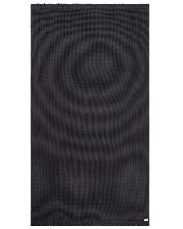 Micro Waffle XL Bath Bundle - 2 Pack - Black - Image 6