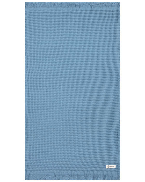Micro Waffle XL Bath Bundle - Slate Blue - Image 3