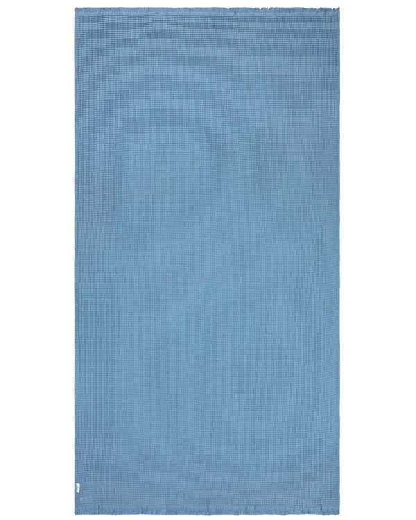 Micro Waffle XL Bath Bundle - Slate Blue - Image 8