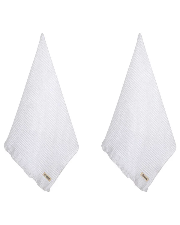 Micro Waffle Hand Bath Bundle - 2 Pack - White - Image 4