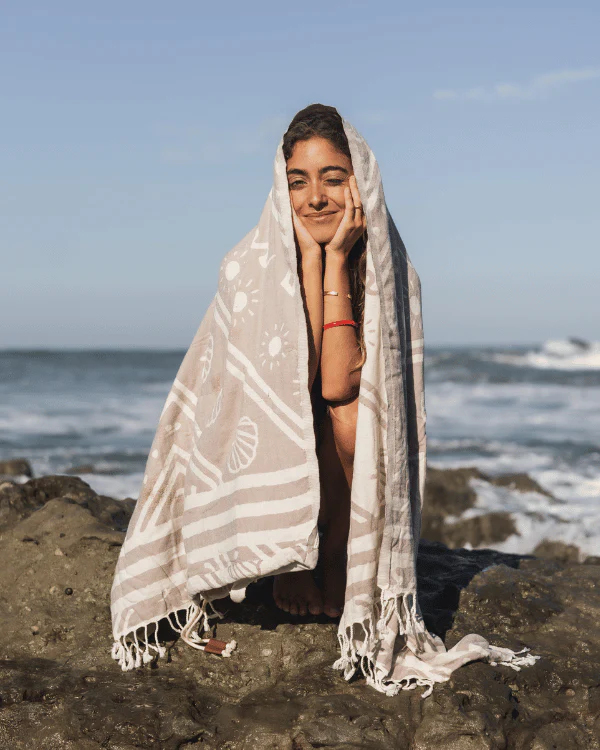 Seashells Towel Bag - Image 7